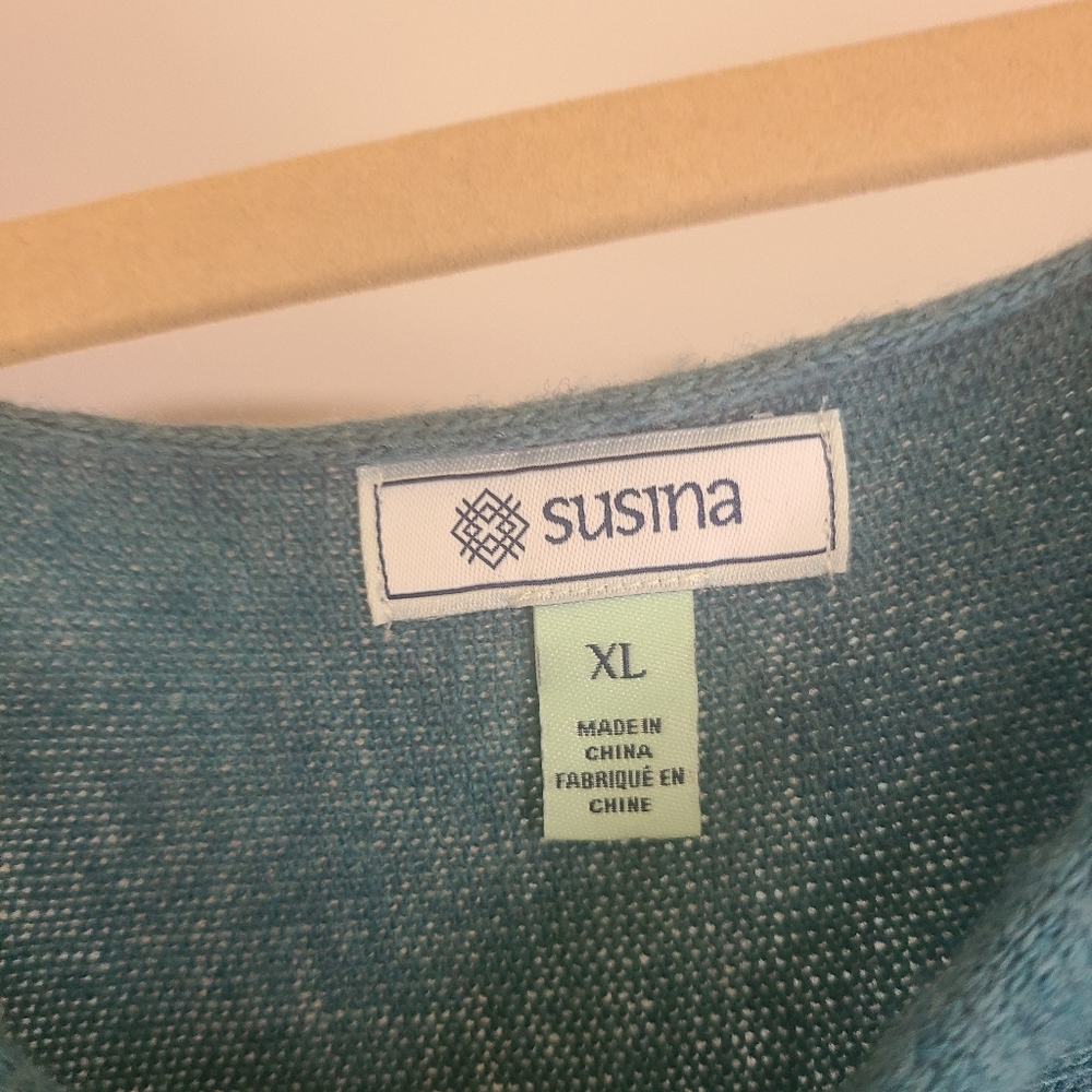 Susina XL Turquose Sweater.